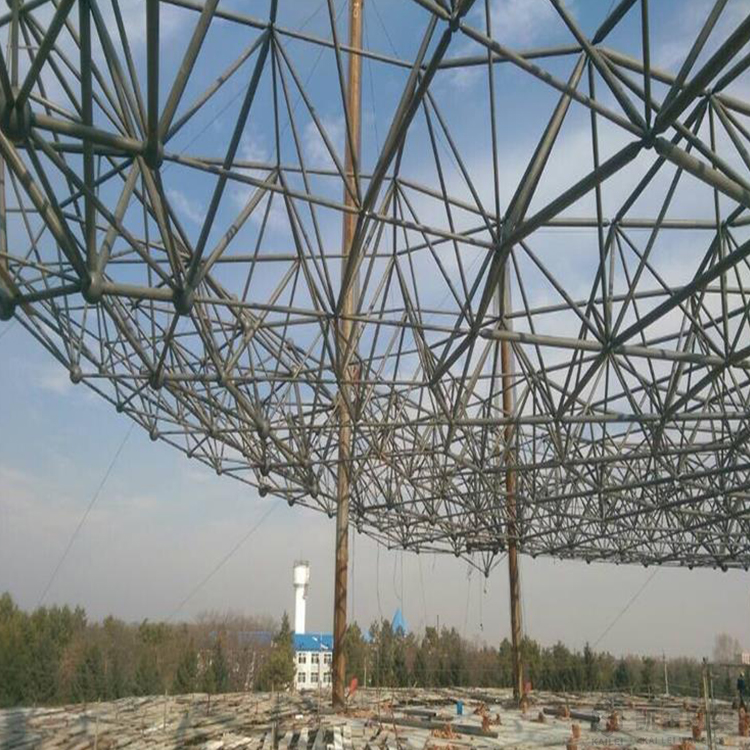 河北区球形网架钢结构施工方案